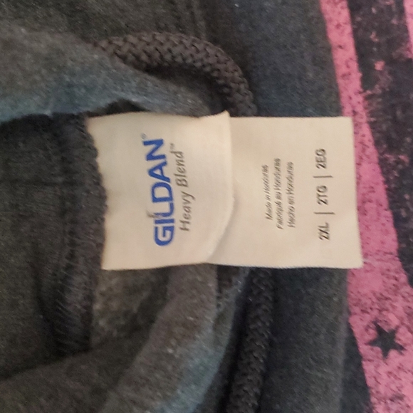 Gildan 2X pull over hoody - Picture 3 of 4